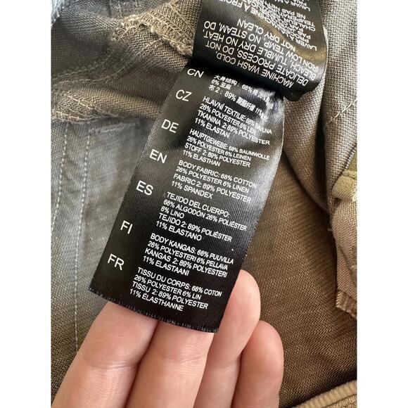 KÜHL Cabo Pants Linen Blend in Ash Gray Mid Rise Women’s size 4 Regular - Picture 8 of 15